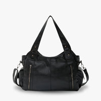 Grand sac bandoulière en simili cuir pour ordinateur