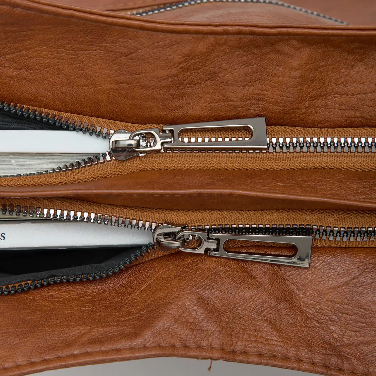 Grand sac bandoulière en simili cuir pour ordinateur