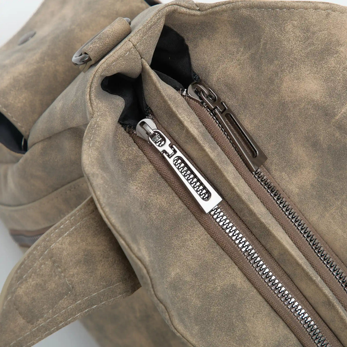 Grand sac bandoulière en simili cuir pour ordinateur