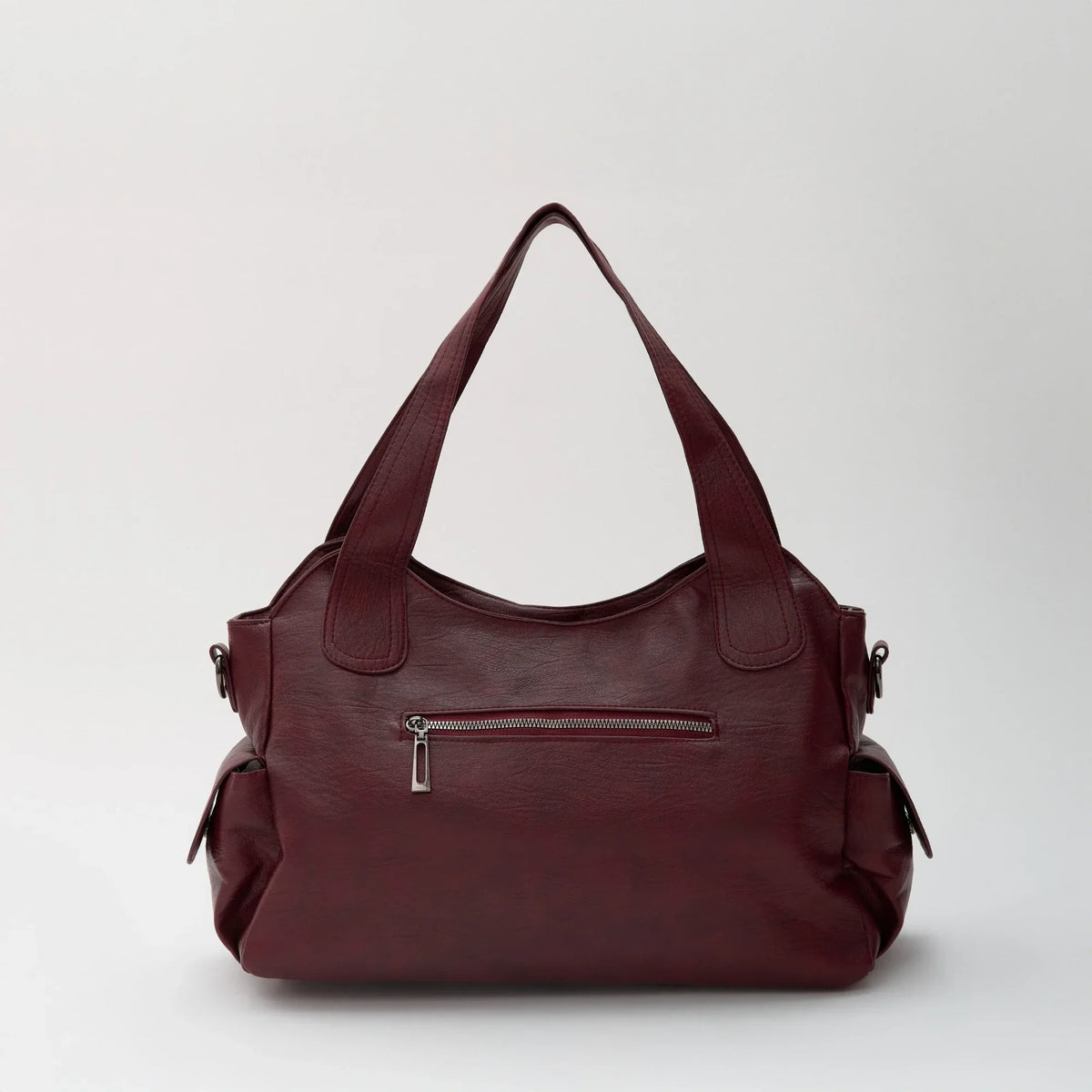 Grand sac bandoulière en simili cuir pour ordinateur