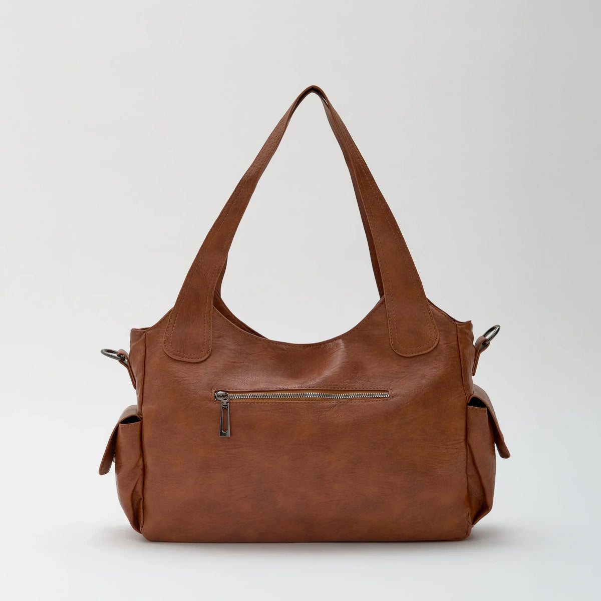 Grand sac bandoulière en simili cuir pour ordinateur