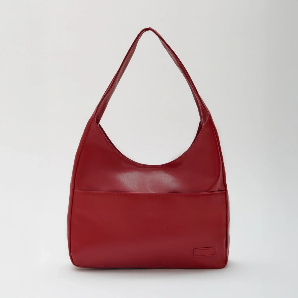 Sac hobo en simili cuir pour ordinateur
