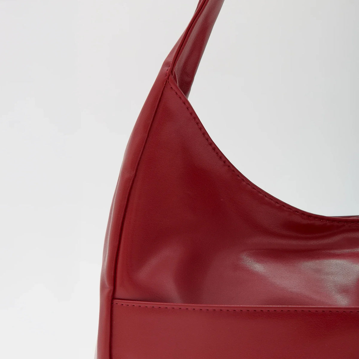 Sac hobo en simili cuir pour ordinateur