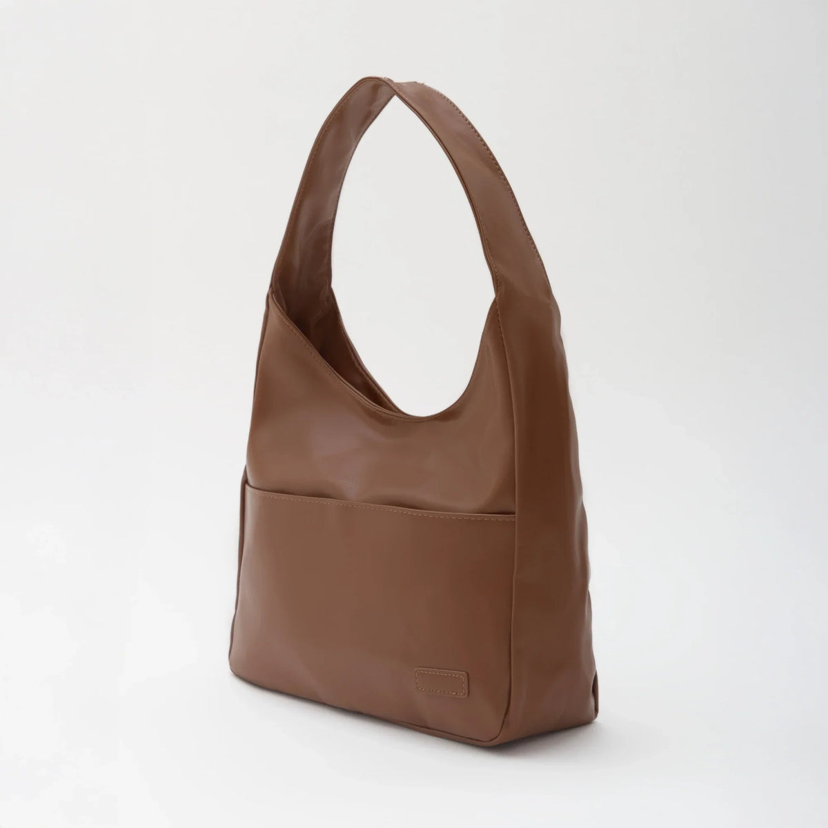 Sac hobo en simili cuir pour ordinateur