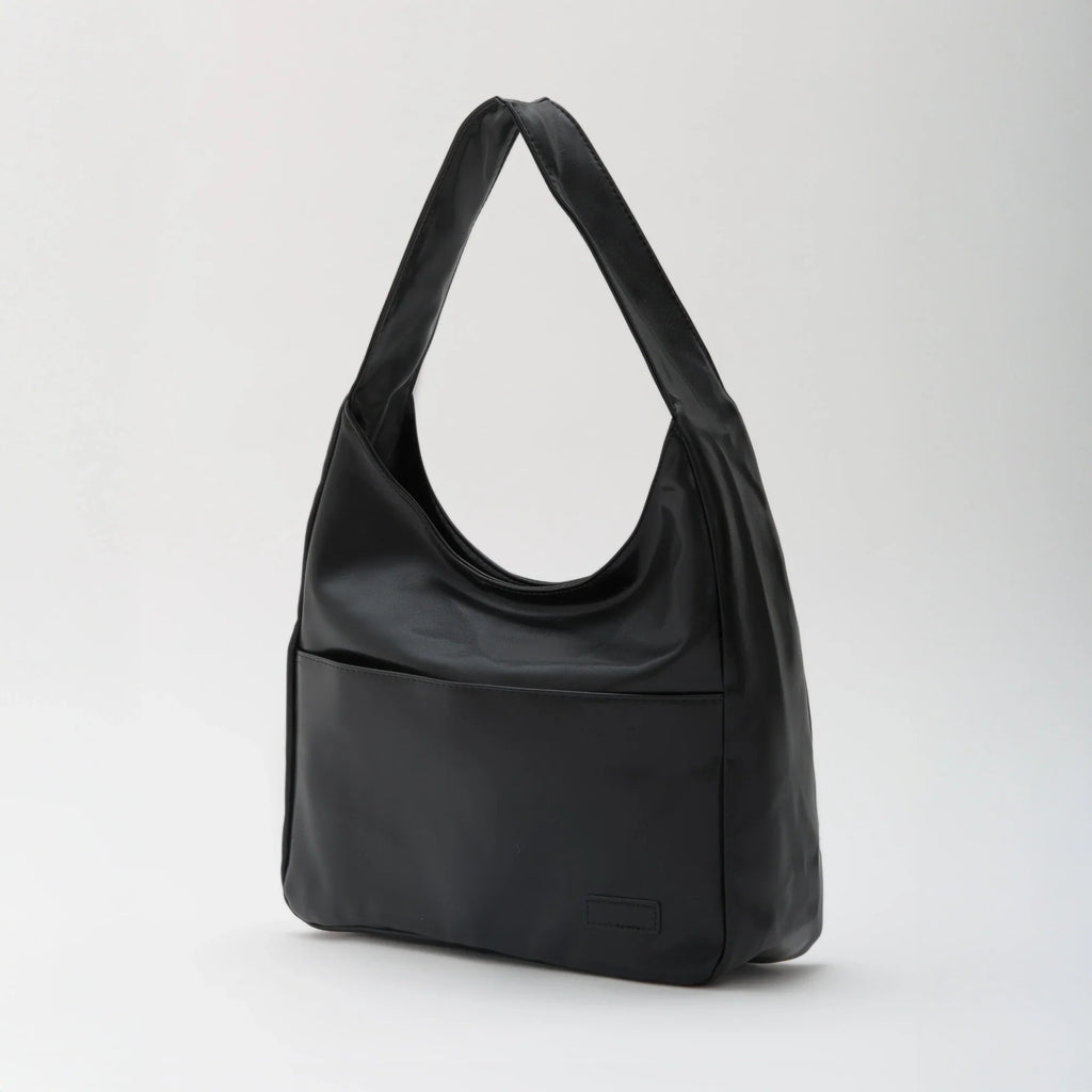 Sac hobo en simili cuir pour ordinateur