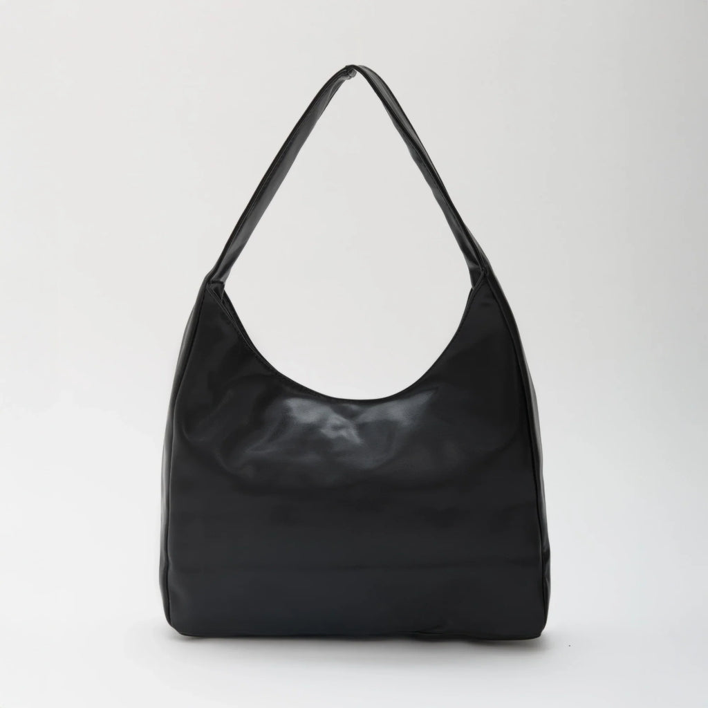 Sac hobo en simili cuir pour ordinateur