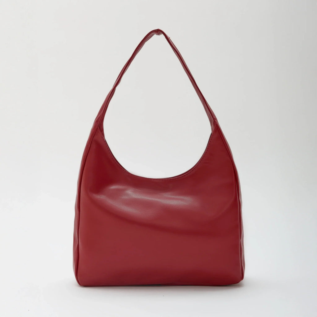 Sac hobo en simili cuir pour ordinateur
