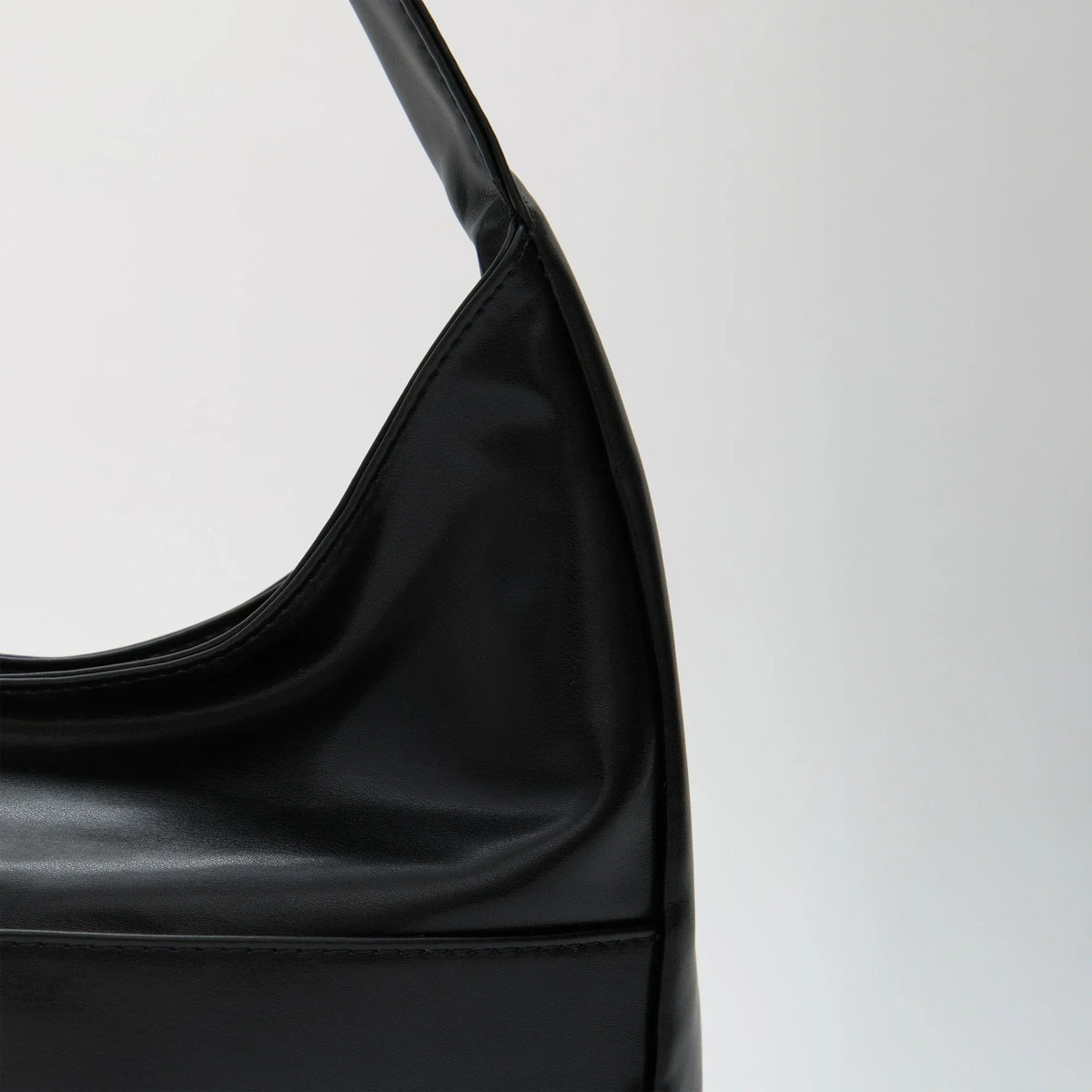 Sac hobo en simili cuir pour ordinateur