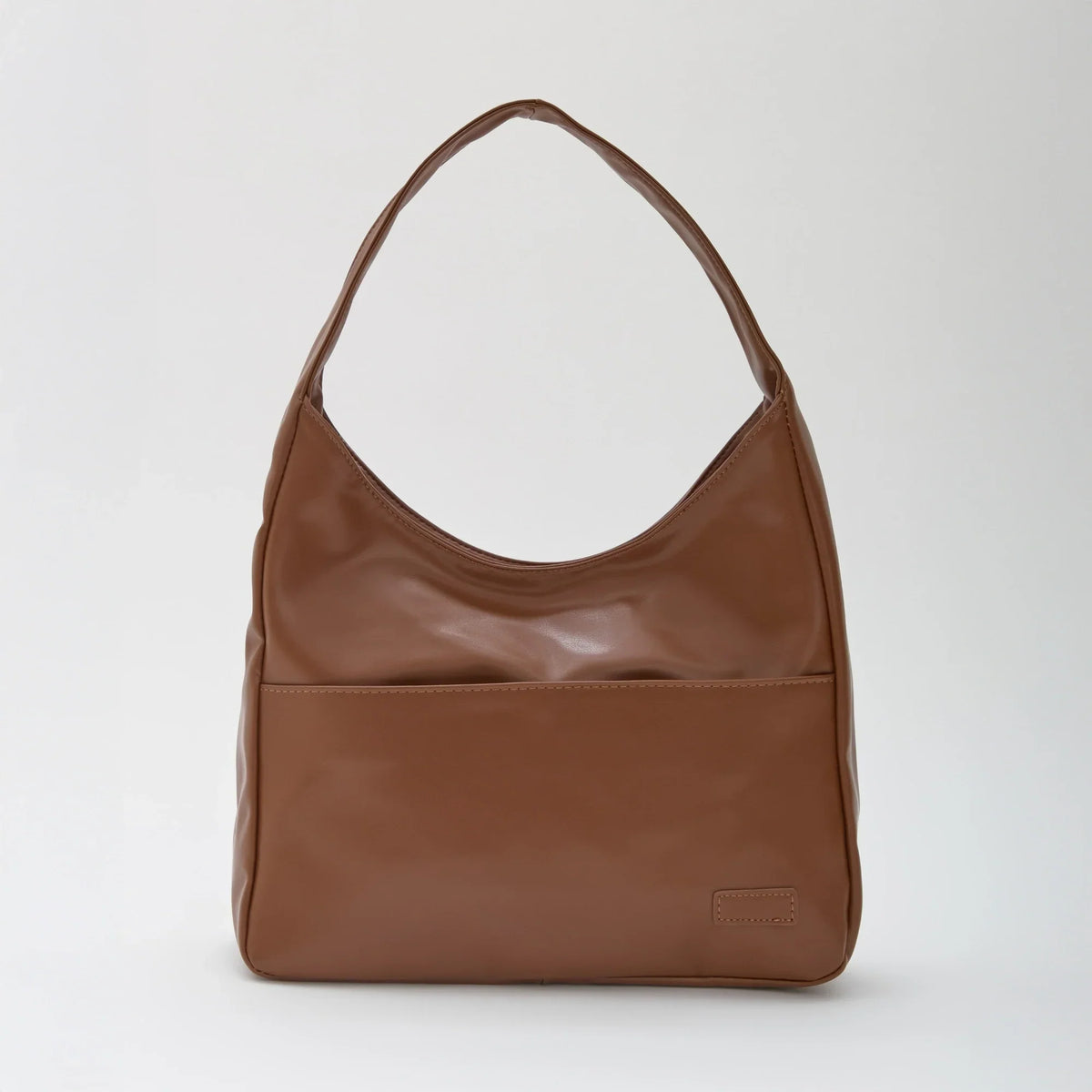 Sac hobo en simili cuir pour ordinateur