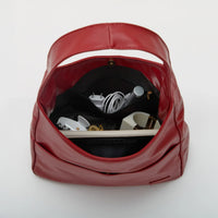 Sac hobo en simili cuir pour ordinateur