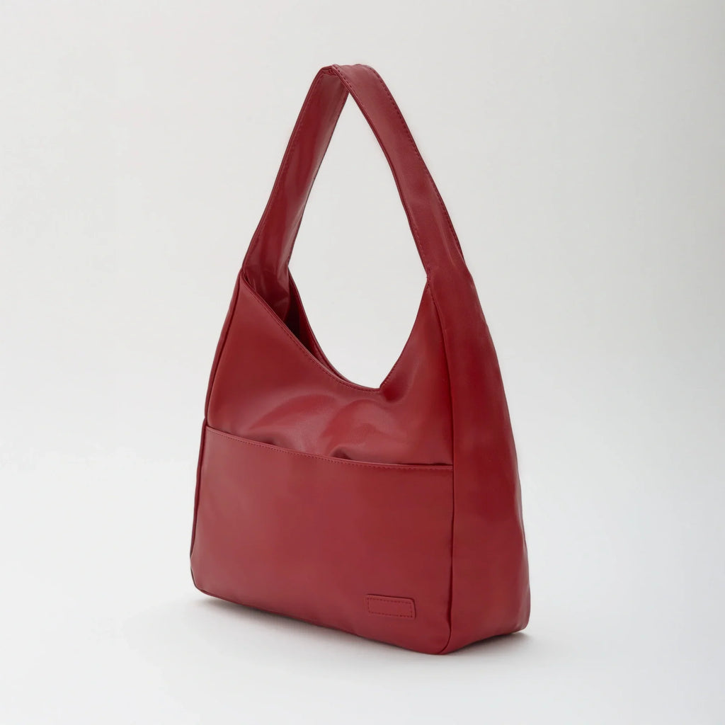 Sac hobo en simili cuir pour ordinateur