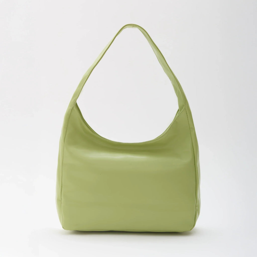 Sac hobo en simili cuir pour ordinateur
