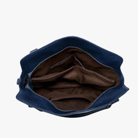 Sac bandoulière en simili cuir avec pochette intégrée
