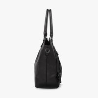 Sac bandoulière en simili cuir avec pochette intégrée