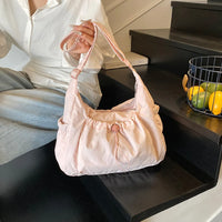 Sac bandoulière à carreaux en nylon