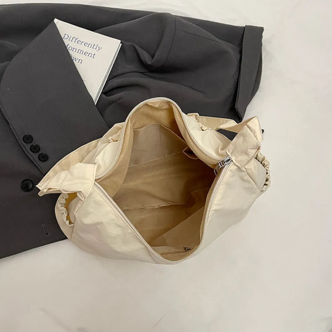 Sac bandoulière à carreaux en nylon