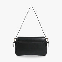 Petit sac bandoulière à rabat en simili cuir