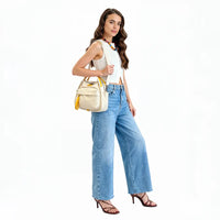 Sac bandoulière léger en nylon déperlant