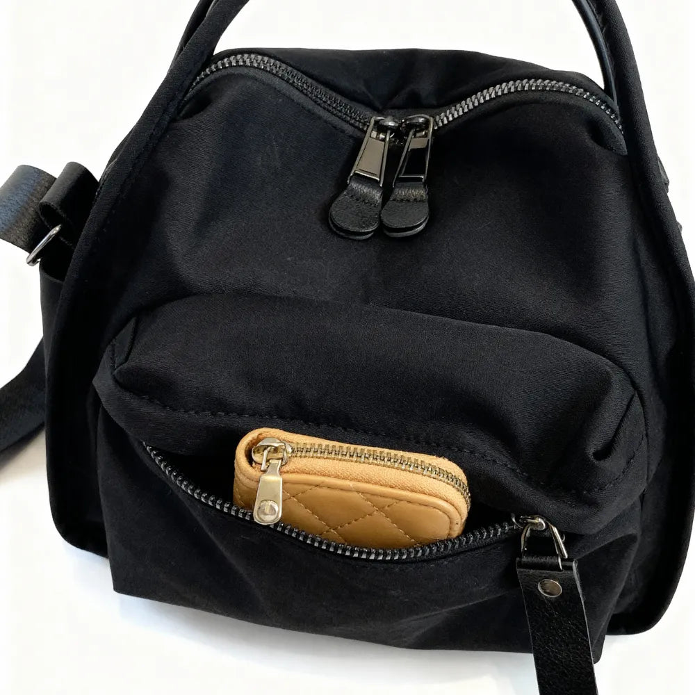 Sac bandoulière léger en nylon déperlant