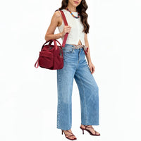 Sac bandoulière léger en nylon déperlant