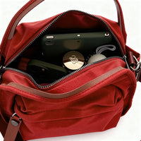 Sac bandoulière léger en nylon déperlant