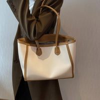 Sac cabas épaule en simili cuir pour les cours