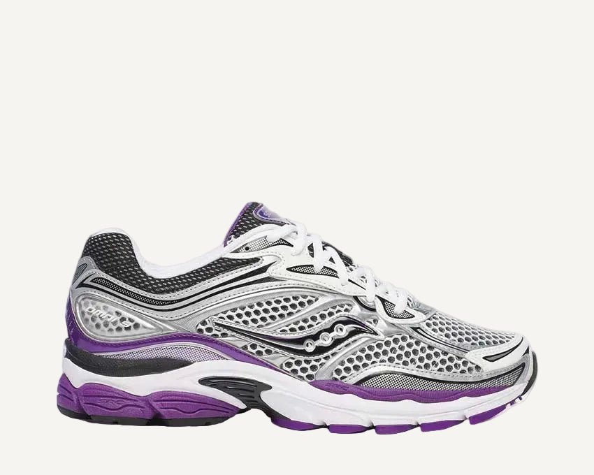 Saucony Progrid Omni 9 Violet Noir Métalisé