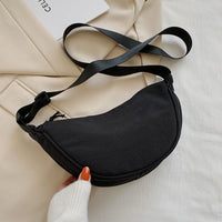 Sac bandoulière minimaliste en nylon