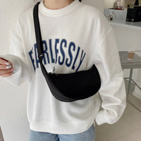 Sac bandoulière minimaliste en nylon