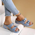 Sandales Confort à Double Bride pour Femme