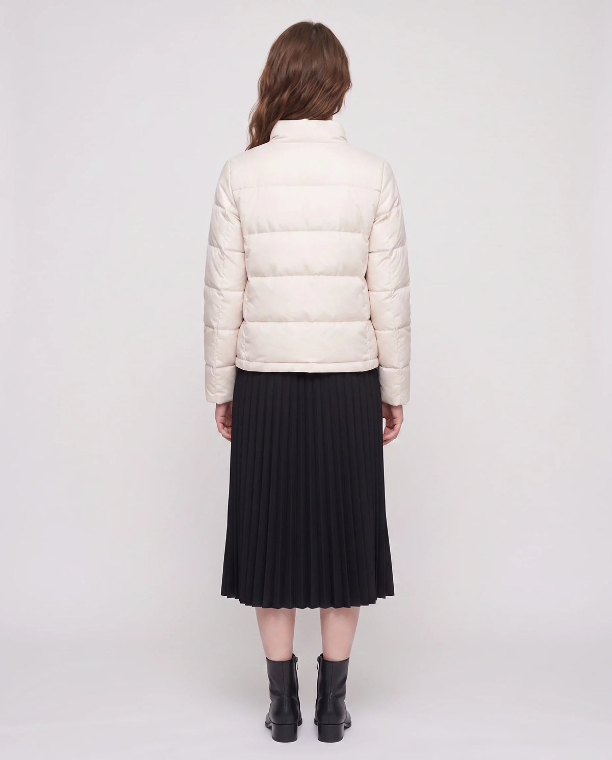 Doudoune courte légère façon blouson