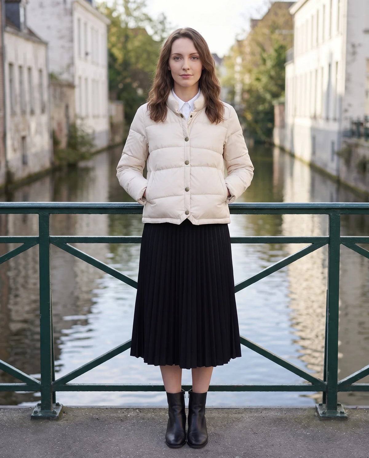 Doudoune courte légère façon blouson