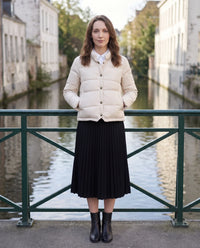 Doudoune courte légère façon blouson