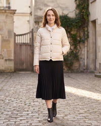 Doudoune courte légère façon blouson