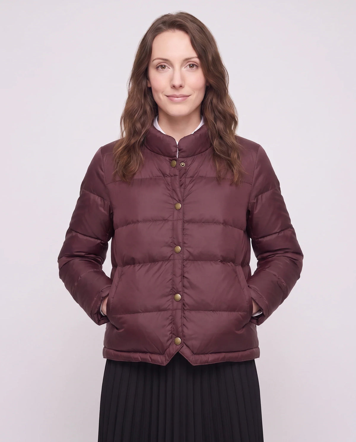 Doudoune courte légère façon blouson
