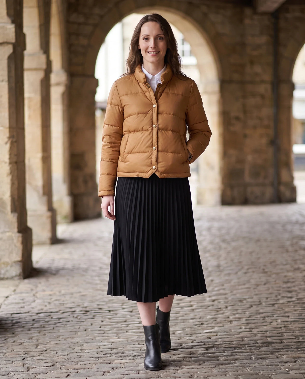 Doudoune courte légère façon blouson