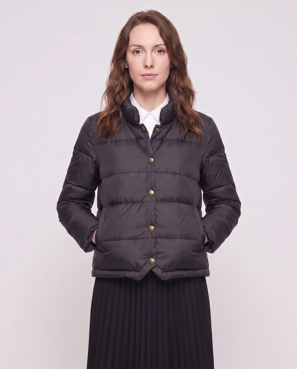 Doudoune courte légère façon blouson