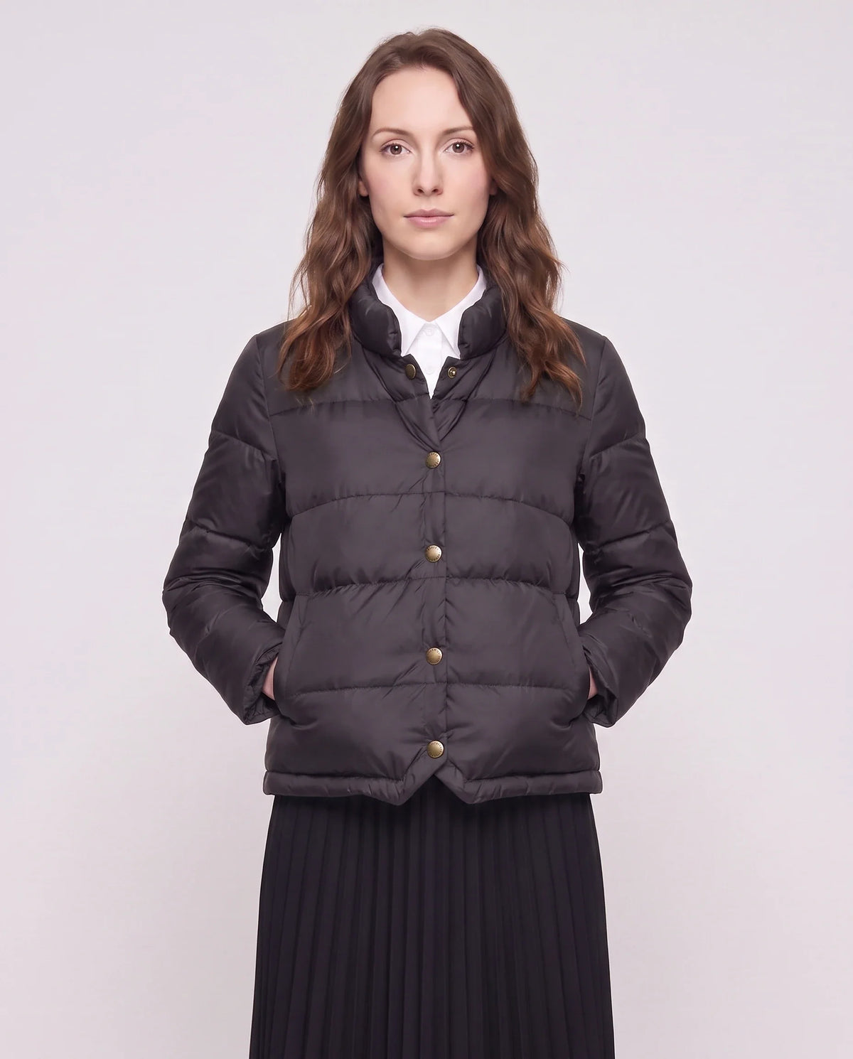 Doudoune courte légère façon blouson