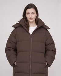 Doudoune oversize à capuche