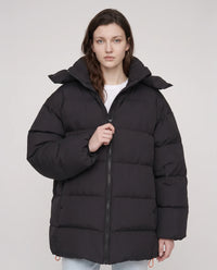 Doudoune oversize à capuche