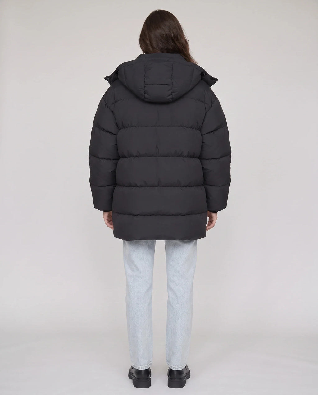 Doudoune oversize à capuche