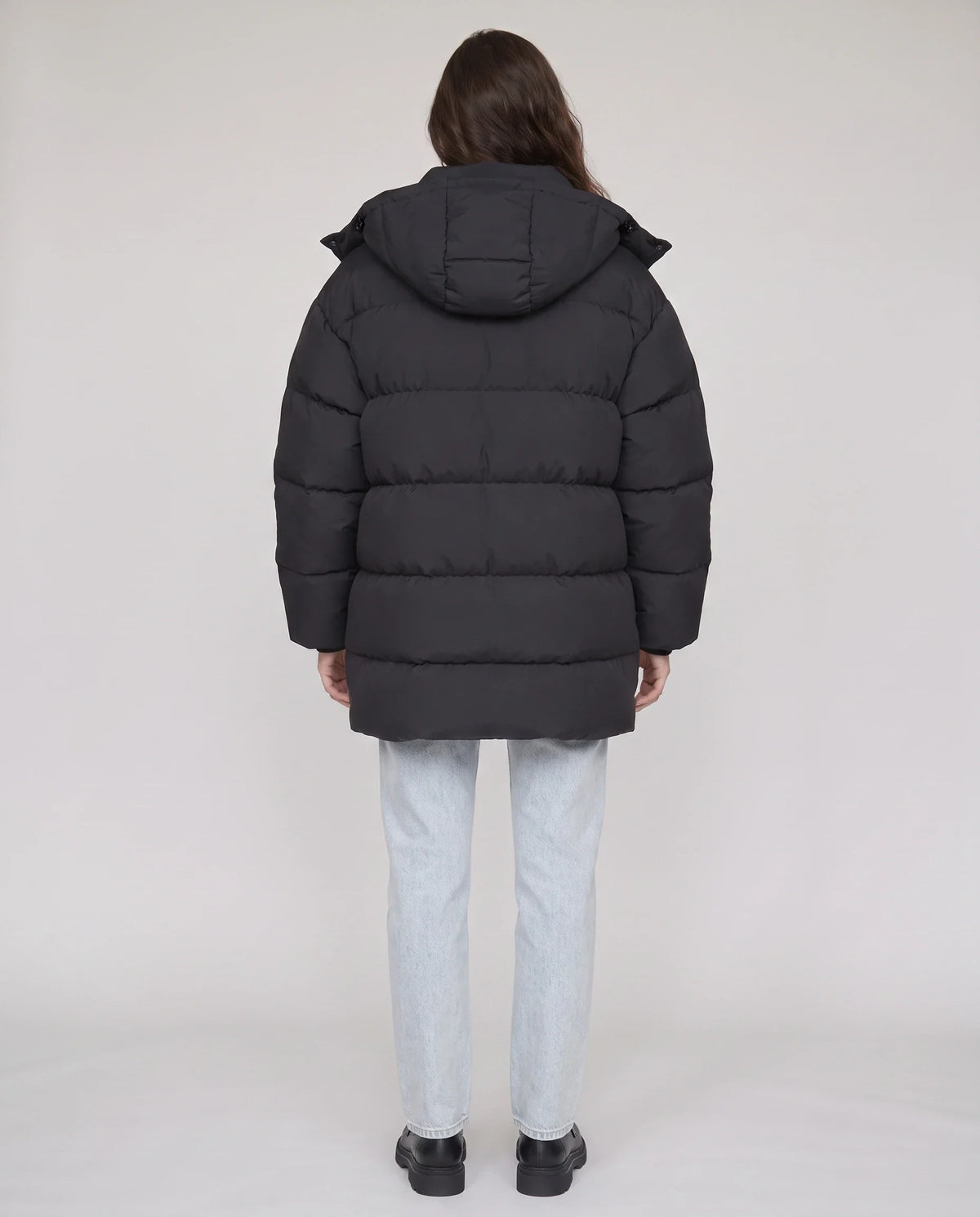 Doudoune oversize à capuche