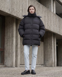 Doudoune oversize à capuche