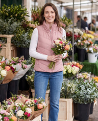 Doudoune sans manches cintrée