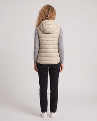 Gilet matelassé léger à doublure contrastée