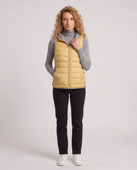 Gilet matelassé léger à doublure contrastée
