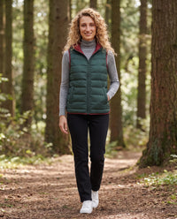 Gilet matelassé léger à doublure contrastée