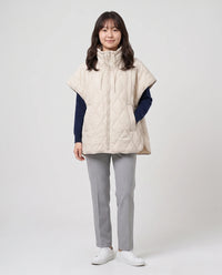 Gilet matelassé à col cordon