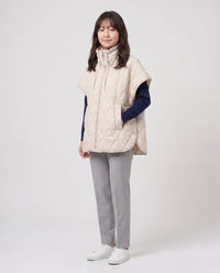 Gilet matelassé à col cordon
