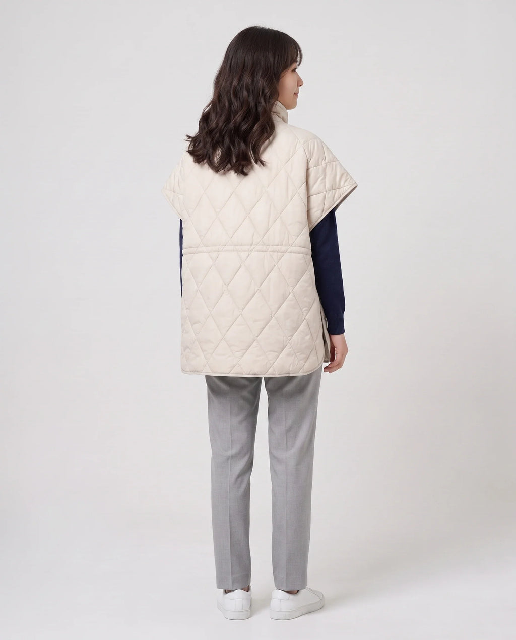 Gilet matelassé à col cordon